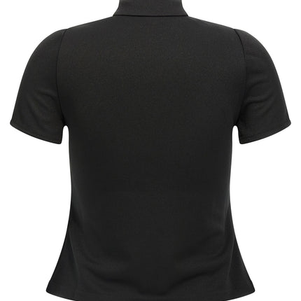 Courrèges Black Polyester Top