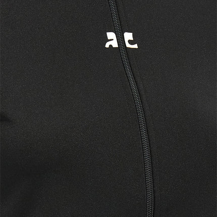 Courrèges Black Polyester Top