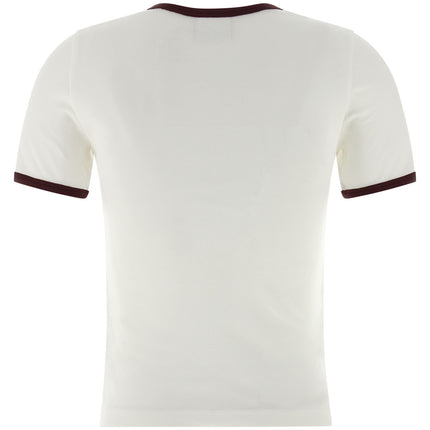 Courrèges White Cotton T-Shirt