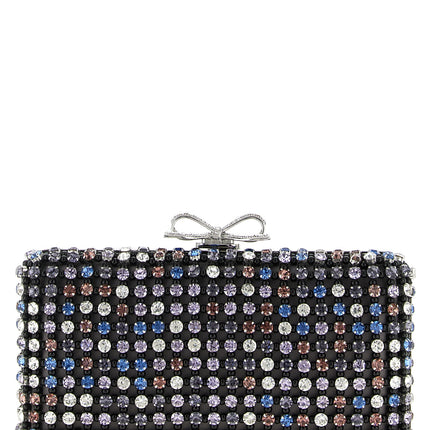 Self-Portrait Multicolor Polyester Clutch Bag