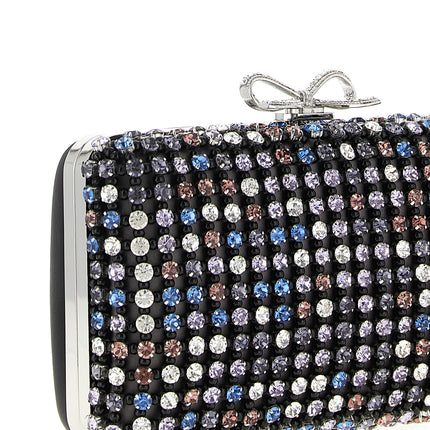 Self-Portrait Multicolor Polyester Clutch Bag