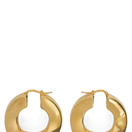 Jil Sander Gold Copper Earrings