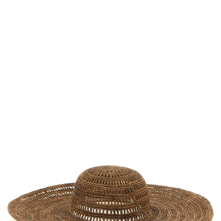 Ibeliv Brown Raffia Sunhat
