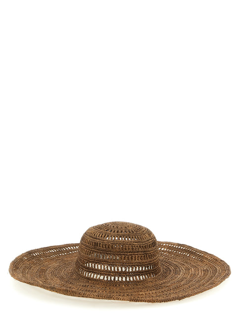 Ibeliv Brown Raffia Sunhat