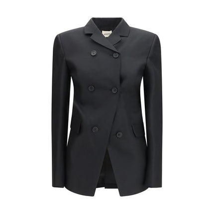 Khaite Black Wool Oves Aries Blazer