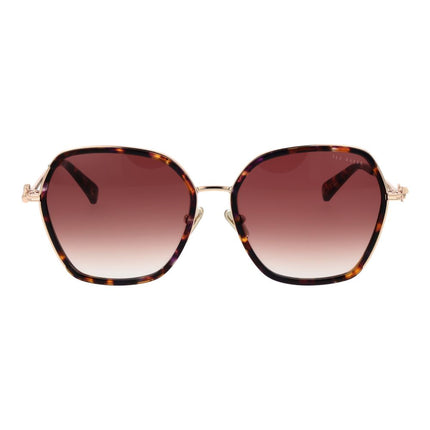 Ted Baker Brown Acetate Sunglasses