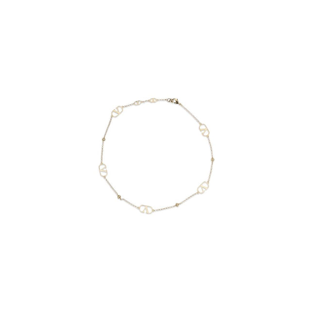 Valentino Garavani Gold Metal Necklace