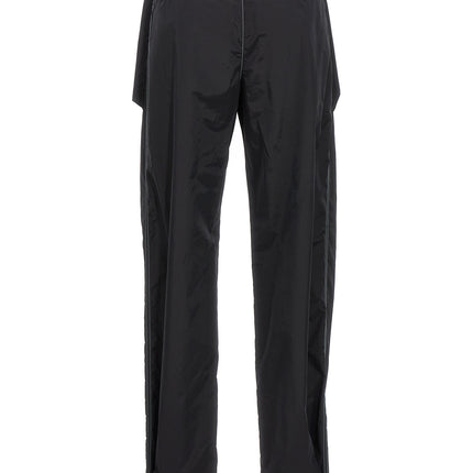 Emilio Pucci Black Polyamide Casual Pants