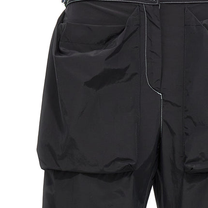 Emilio Pucci Black Polyamide Casual Pants