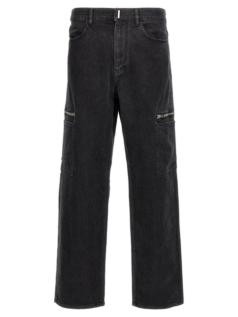 Givenchy Black Cotton Jeans Denim