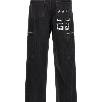 Givenchy Black Cotton Jeans Denim