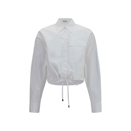 Brunello Cucinelli White Cotton Dress Shirt
