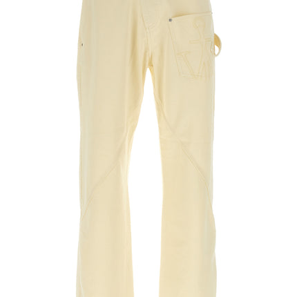 J.W.Anderson Bicolor Cotton Casual Pants