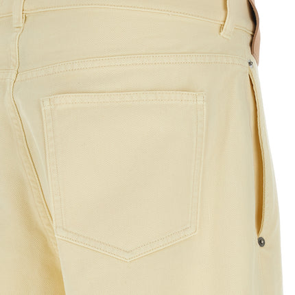 J.W.Anderson Bicolor Cotton Casual Pants