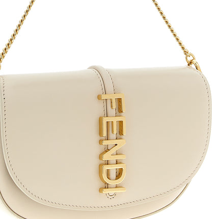 Fendi Beige Calfskin Cardholder