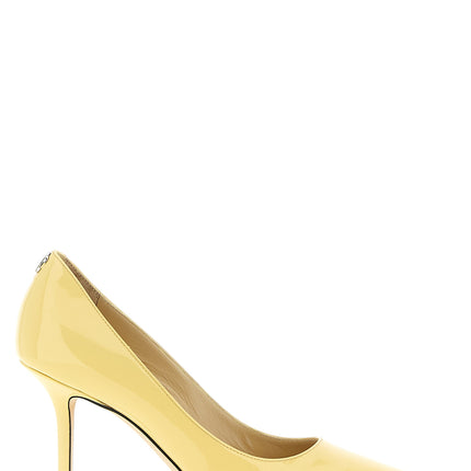 Jimmy Choo Bicolor Leather High Heel Pumps