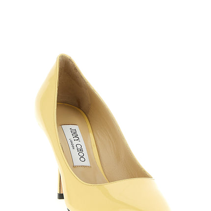 Jimmy Choo Bicolor Leather High Heel Pumps