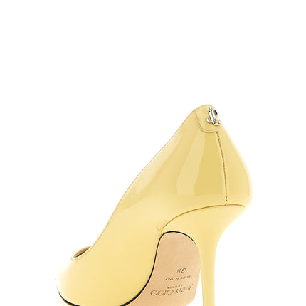 Jimmy Choo Bicolor Leather High Heel Pumps