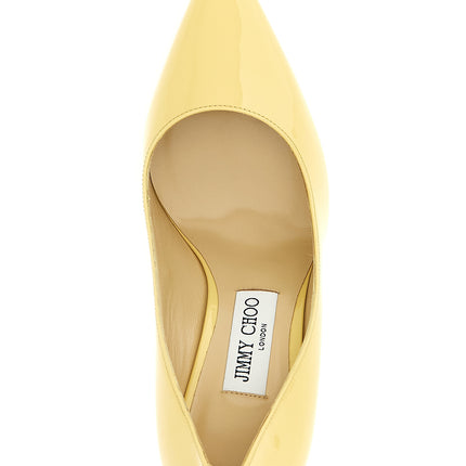 Jimmy Choo Bicolor Leather High Heel Pumps