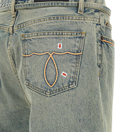 PALY Blue Cotton Bermuda Shorts