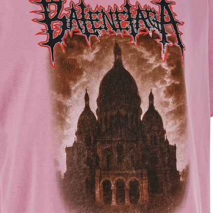 Balenciaga Multicolor Cotton T-Shirt Balenciaga