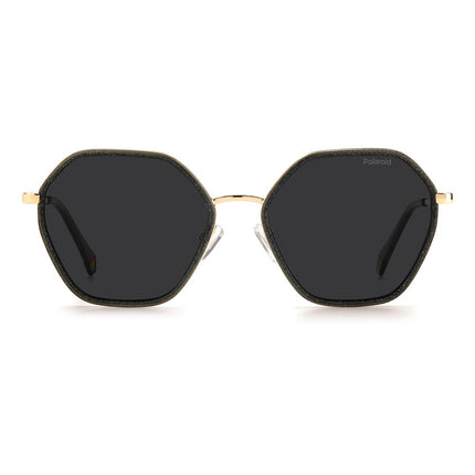 Polaroid Gray Plastic Sunglasses