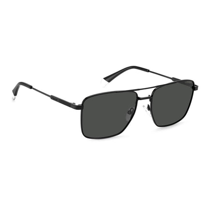 Polaroid Black Metal Sunglasses