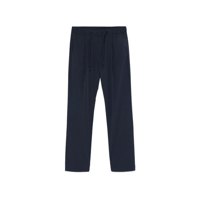 Herno Blue Elastane Casual Pants