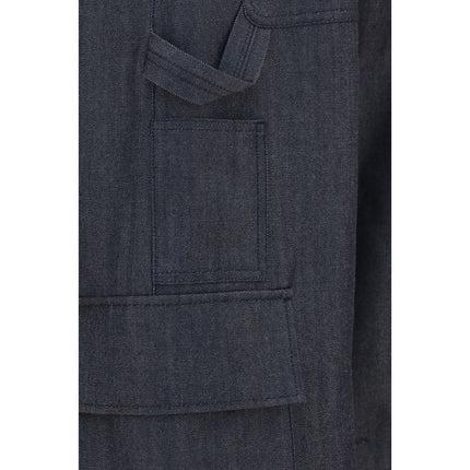 Balenciaga Blue Wool Oves Aries Cargo Pants