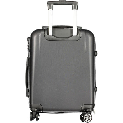 Laura Biagiotti Black Polyurethane Women's Travel Bag