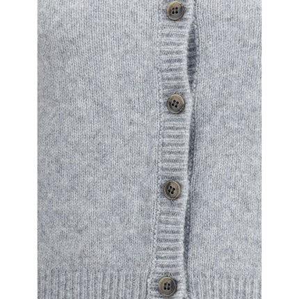 Lisa Yang Gray Cashmere Cardigan