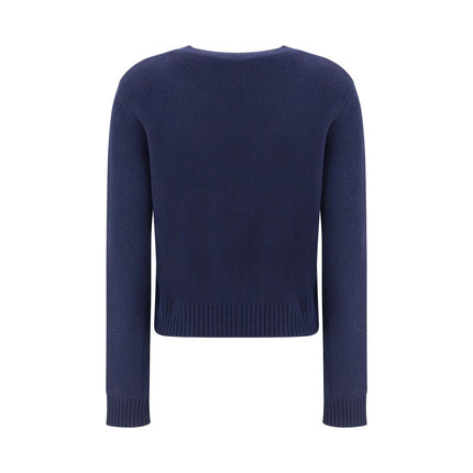 Lisa Yang Blue Cashmere Sweater