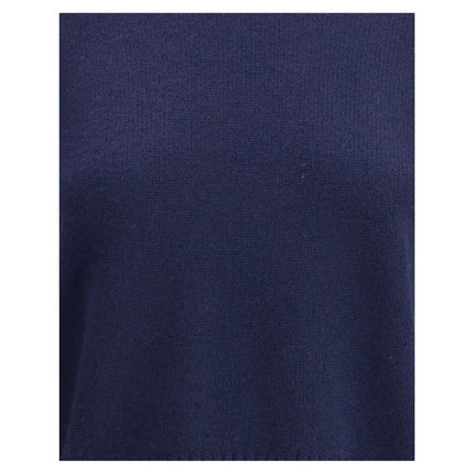 Lisa Yang Blue Cashmere Sweater
