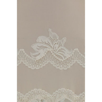 Rabanne Beige Polyamide Long Dress Rabanne