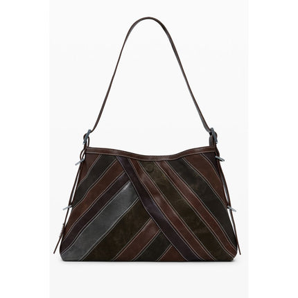 Desigual Marrone Poliuretano Women Handbag