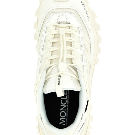 Moncler White Polyamide Athletic Sneakers