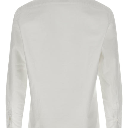 Hugo Boss White Cotton Blouse Hugo Boss