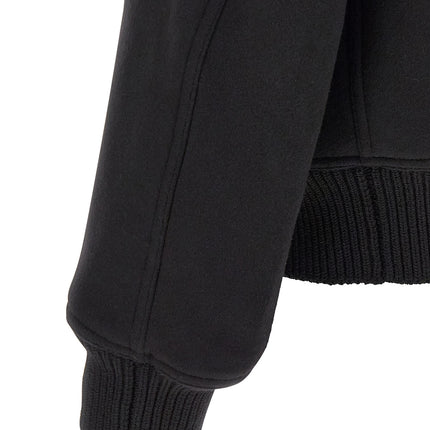Rick Owens Black Virgin Wool Bomber Rick Owens