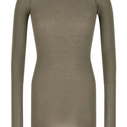 Rick Owens Gray Viscose T-Shirt