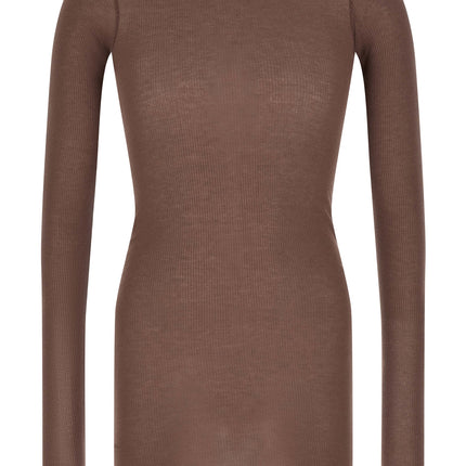 Rick Owens Purple Viscose T-Shirt