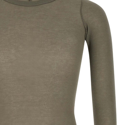 Rick Owens Gray Viscose T-Shirt