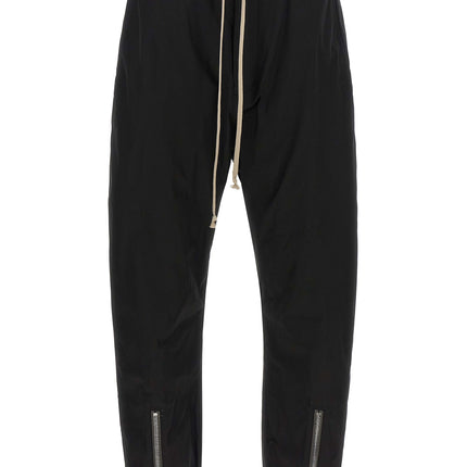 Rick Owens Black Cotton Joggers (Workout Pants)