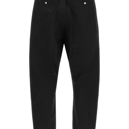 Rick Owens Black Cotton Joggers (Workout Pants)