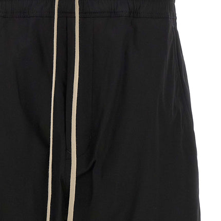 Rick Owens Black Cotton Joggers (Workout Pants)