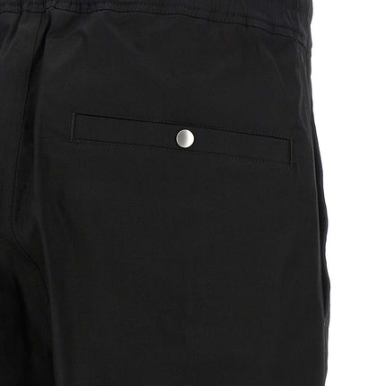 Rick Owens Black Cotton Joggers (Workout Pants)
