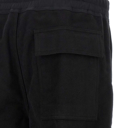 Rick Owens Black Cotton Casual Pants