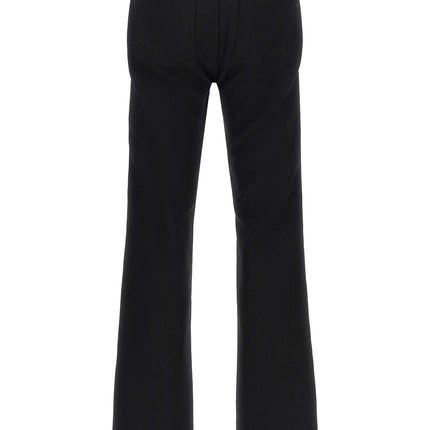 Rick Owens Black Virgin Wool Pants