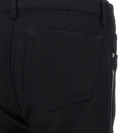 Rick Owens Black Virgin Wool Pants