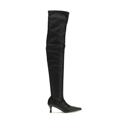 Proenza Schouler Black Polyurethane Over The Knee Proenza Schouler
