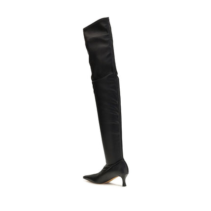 Proenza Schouler Black Polyurethane Over The Knee Proenza Schouler